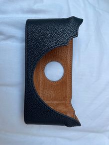 Leather case for Leica film camera body