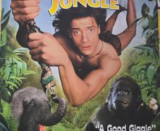 George of the Jungle Vintage Poster 90s Disney Classics Promotional Video Release 16.5inch x 23inch