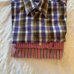 3 x large short sleeved shirts