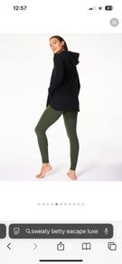Sweaty Betty escape luxe fleece sweatshirt