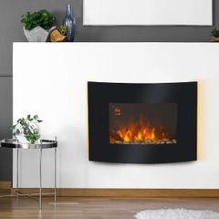 Wall-Mounted Electric Fireplace