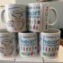 50 x personalised custom printed mug gift photo logo text Image 5