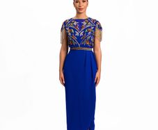 Lollies Embellished Midi Dress