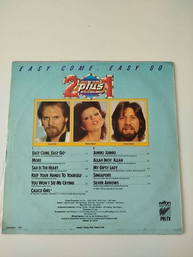 2Plus1 vinyl