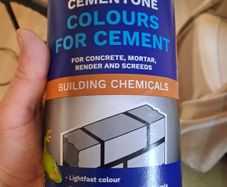 Cement colouring (black)