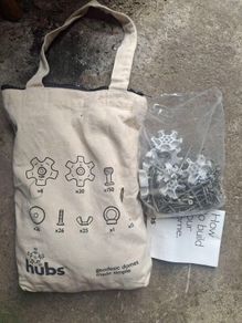 geodesic dome kit , built by hubs