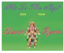 David Byrne Tickets St Anne's Park On the 7th June 2026