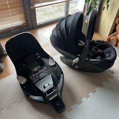 car seat and base