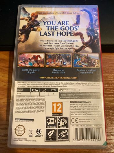 Immortals Fenyx Rising Nintendo Switch
