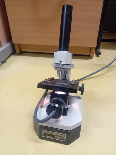 Vintage Monocular Microscope