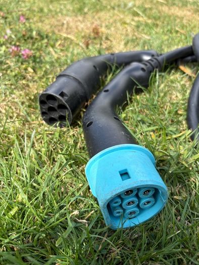 EV Type 2 to Type 1 Charging Cable 5M length