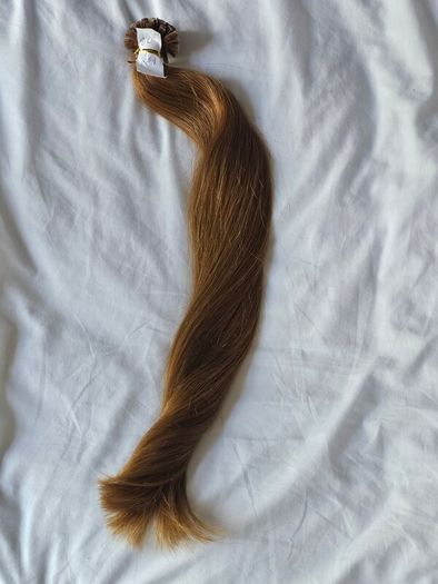 Hair extensions light brown