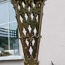 Vintage Art Deco Antique Brass Fan Fireplace Screen H24" x 34" Image 6