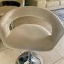Cream bar stools Image 2
