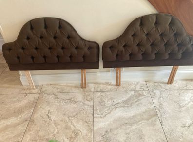 Matching single headboards