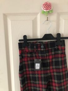 Women's Tartan Trousers