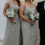 Sage Green Bridesmaid Dress UK8 Image 3