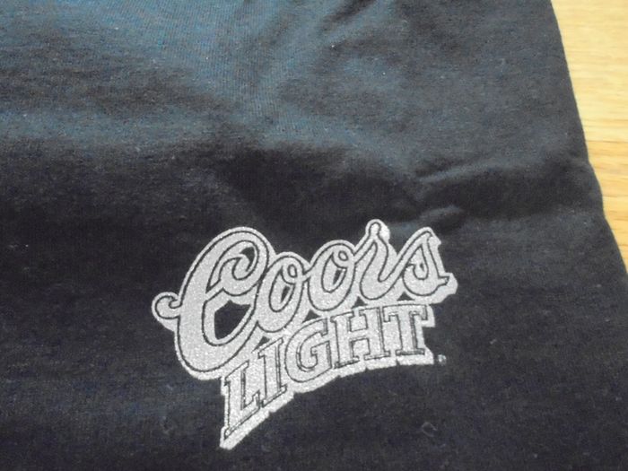 Coors Light V-Neck T- Shirt for sale