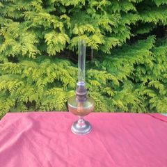 Glass oil lamp postage possible