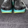 Crocs Classic Mega Crush Chunky platform sole Clogs Black Aqua/Lime UK 5 New Image 8