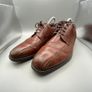 Ecco Melbourne Derby Shoes - Size UK 8.5 - Brown Leather Image 2