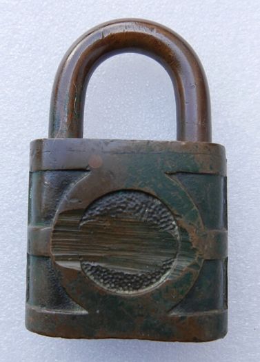 Antique Yale Brass Padlock
