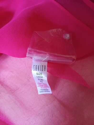 Savida  Nati Organza Blouse.  S.L - 14.   B.N.W.T