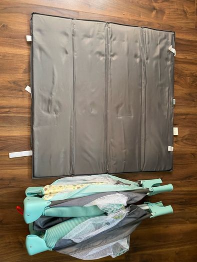 Babylo 2-in-1 playpen and baby travel cot