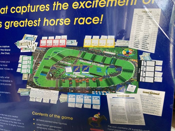 Vintage 2001 Virtualturf Ltd Grand National Board Game