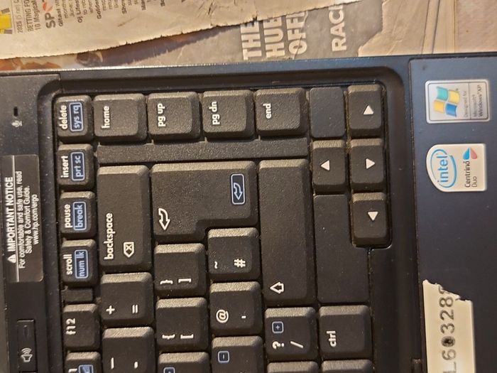 HP Compaq Laptop, Model nc6400, for parts or repair, not powering on