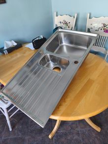 UNUSED Franke Ascona 1.5 Bowl Inset Sink with Fittings