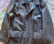 Vintage 80's Shaved (suede) Leather Sports coat
