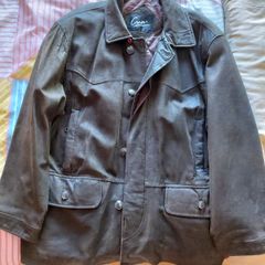 Vintage 80's Shaved (suede) Leather Sports coat