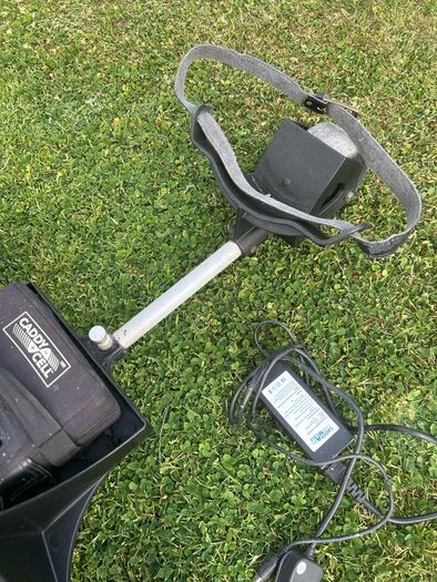 Powakaddy Classic Legend Electric Golf cart with Golf bag cover