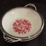 Vintage trinket bowl with solid silver rim Image 6