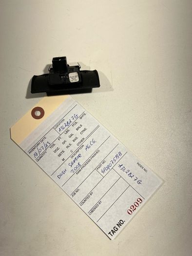 Audi A6 C6 2009 Solar Sunlight Sensor 4f0907539b A3l2b27g