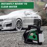 Multi-Purpose High-Pressure Washer | Compact Car and Home Cleaner with Power Jet Hose and Nozzle, 1400W Image 4