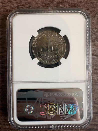 Usa 1980 P 25c Ngc Ms66