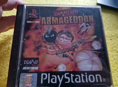 Worms Armageddon PlayStation1 Ps1 PlayStation2 Ps2 games Original