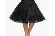 BNWT Classy Black Petty Coat Skirt size XXL - stretchy till size 20