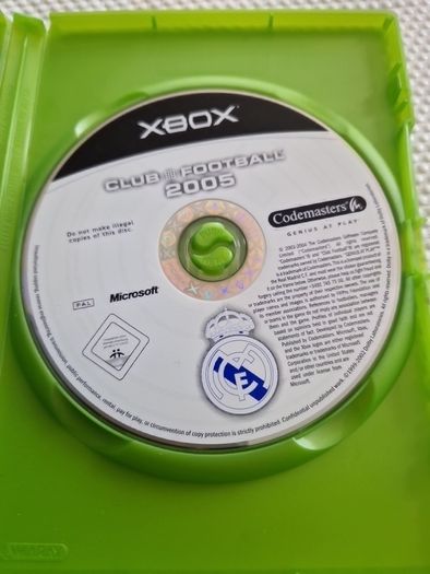 Real Madrid Club Football 2005 Xbox Original Games Original