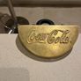 Coca Cola Brass Embossed Pub Gun Dispenser plaque Image 10