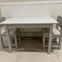 IKEA Sundvik Kids tables and two chairs - Grey