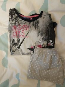 girls pyjamas with unicorn print