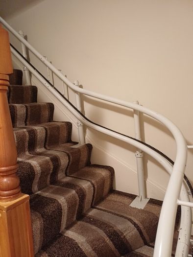 Curved Rail Stairlift