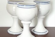 Stoneware Jackson- Irish Pottery - Lot of Three Goblets