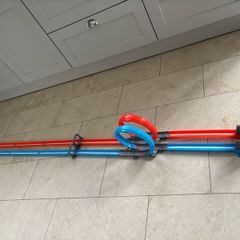 Hot wheels double loop track
