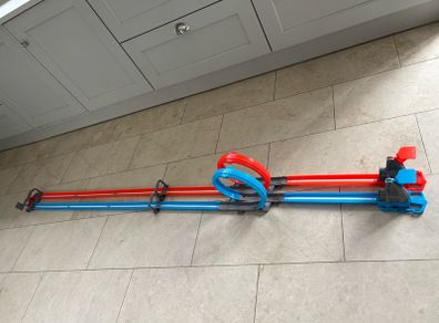 Hot wheels double loop track