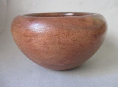 Small Turned Wood Bowl