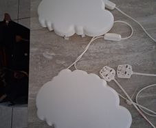 ikea cloud children's bedroom lights